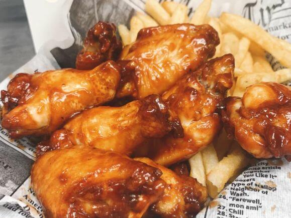 Bbq Wings 8(non-breaded)