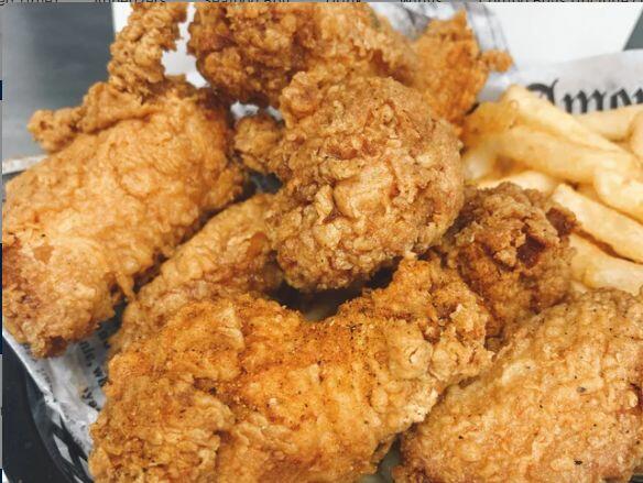 Cajun Wings 8(breaded)